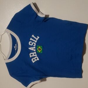 Hollister girls Blue Brasil T-Shirt
